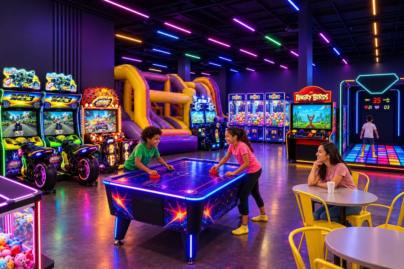 Expanded Arcade at Super Llama