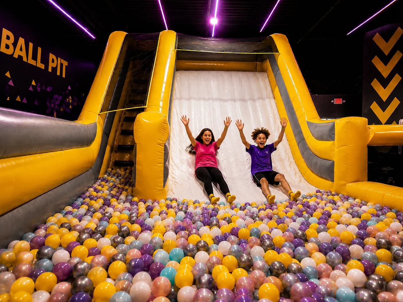 Ball Pit at Super Llama Inflatable Park