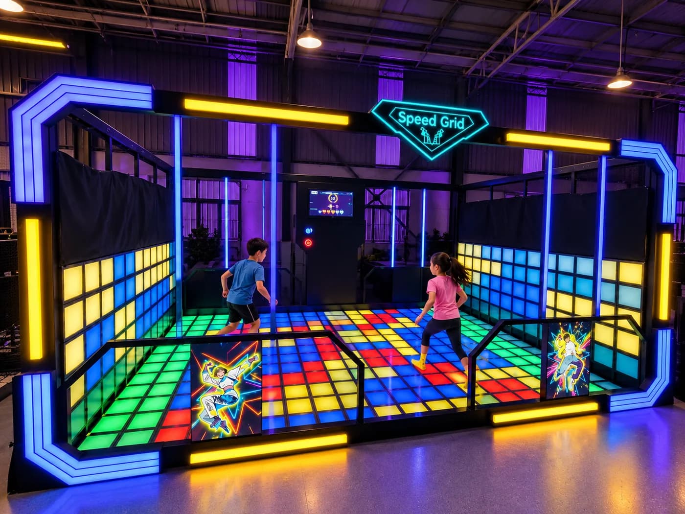 Speed Grid at Super Llama